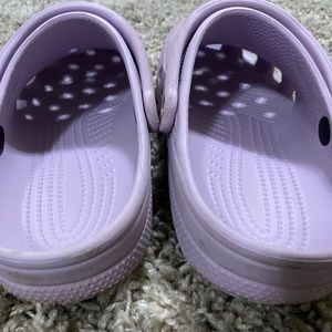 Classic clog crocs in lavender
